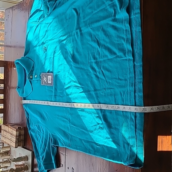 NWT polo collared shirt. Stunning color - Picture 7 of 7